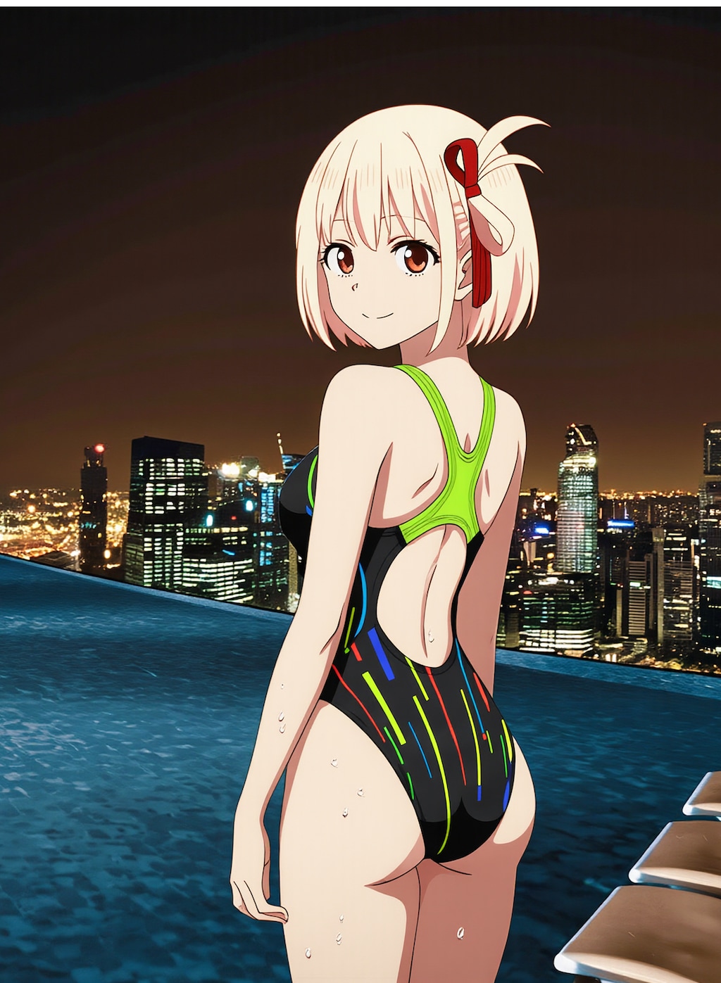 錦木千束の競泳水着姿　詰め合わせ　第１弾