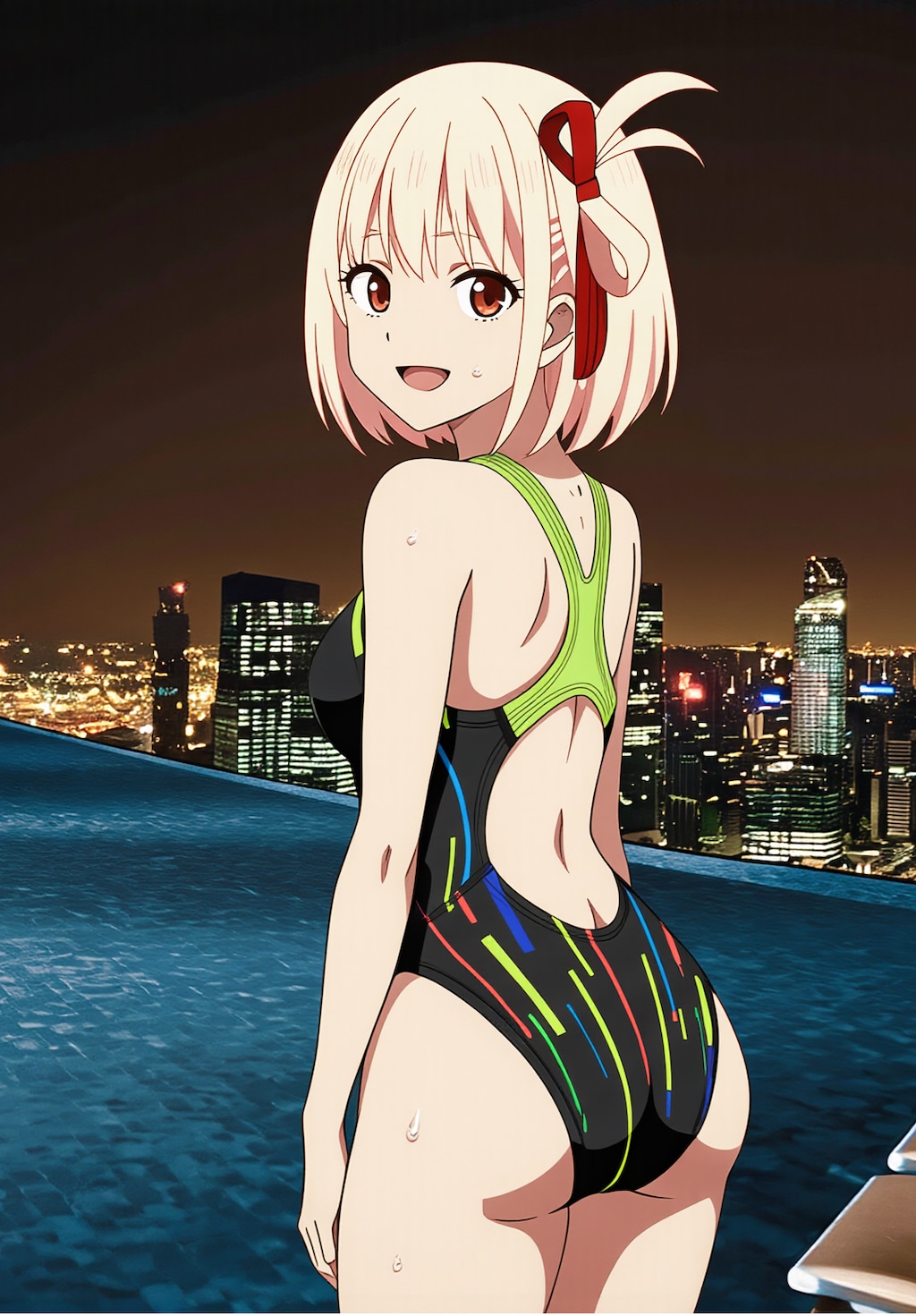 錦木千束の競泳水着姿　詰め合わせ　第１弾