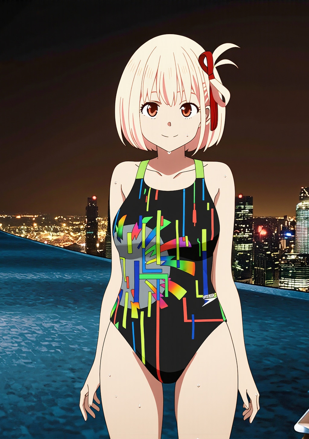 錦木千束の競泳水着姿　詰め合わせ　第１弾