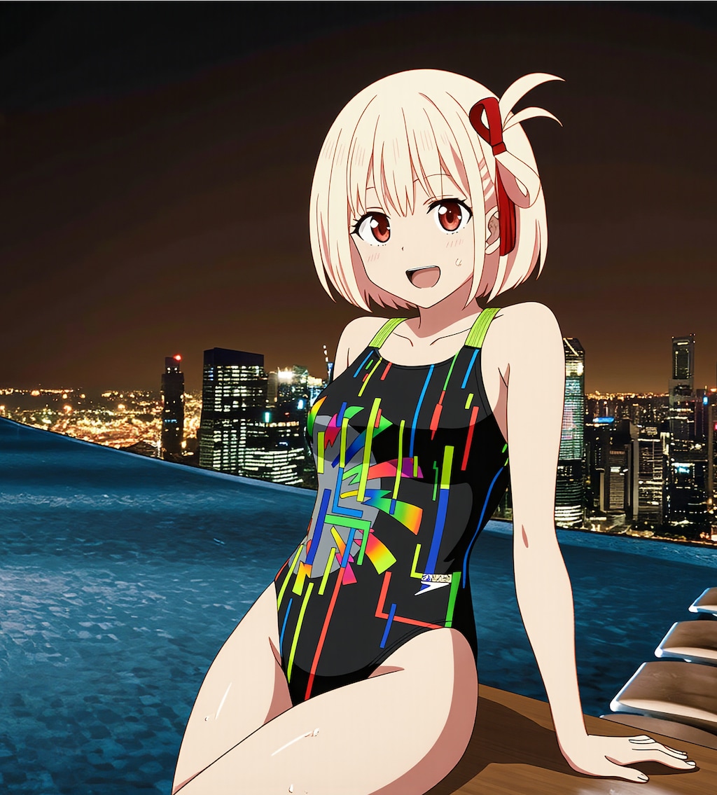 錦木千束の競泳水着姿　詰め合わせ　第１弾