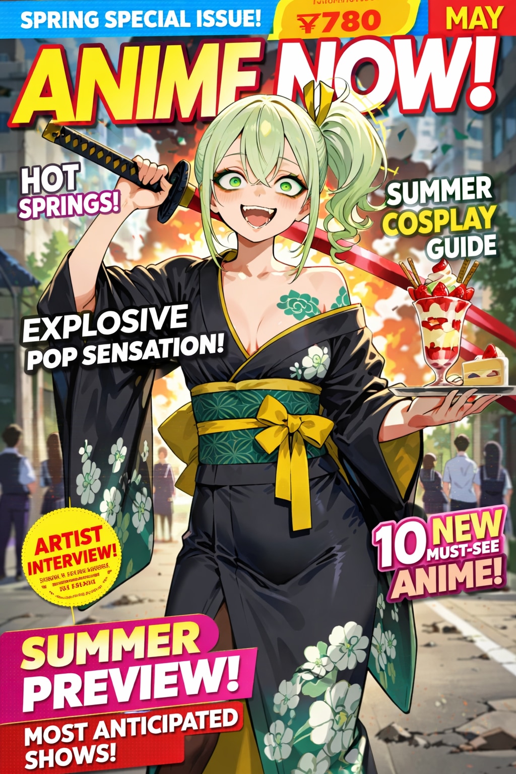 表紙を飾りました