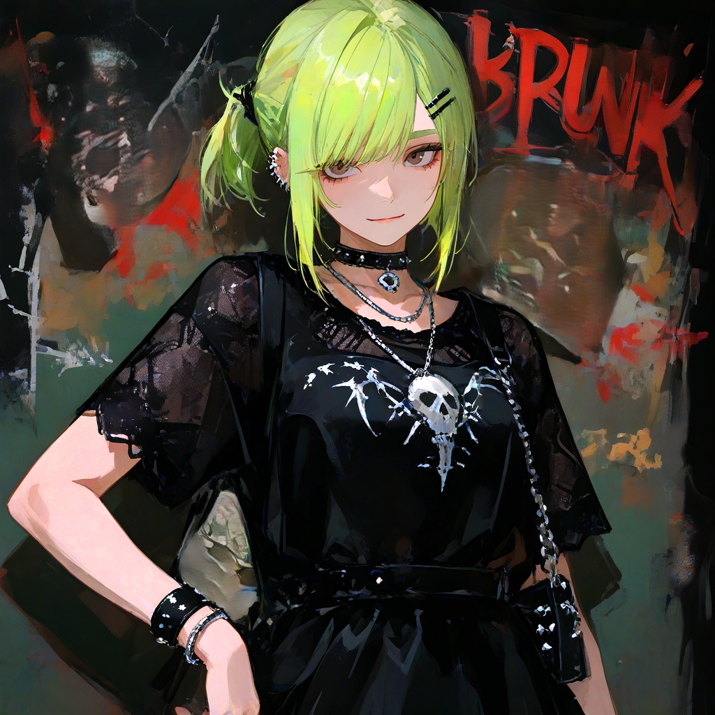 ドクロコーデ。