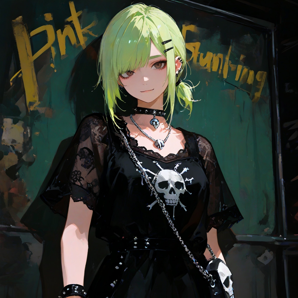ドクロコーデ。