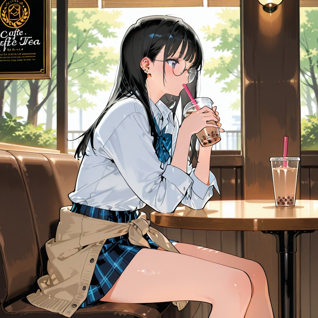 タピる白・黒ギャル | の人気AIイラスト・グラビア