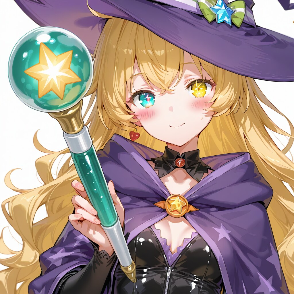 オッドアイの魔女 | の人気AIイラスト・グラビア