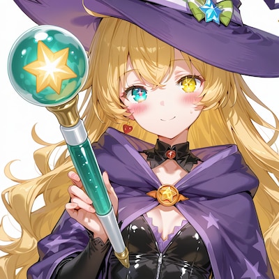 オッドアイの魔女