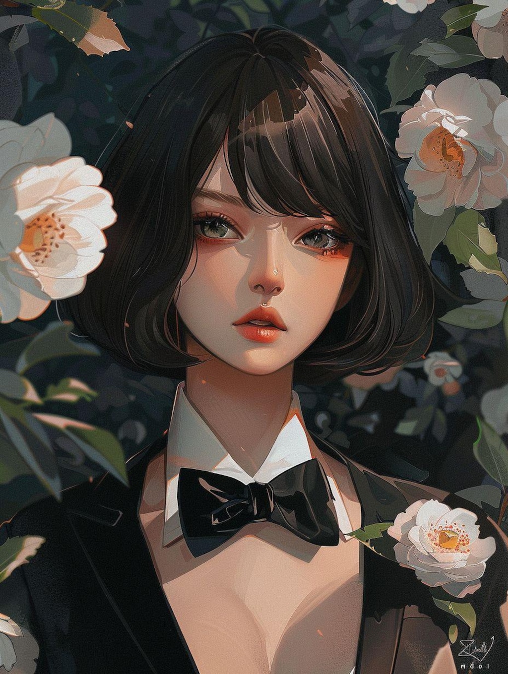 タキシードの麗人