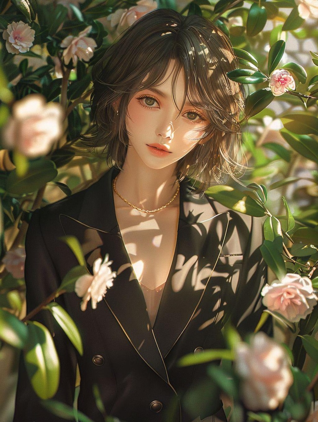 タキシードの麗人