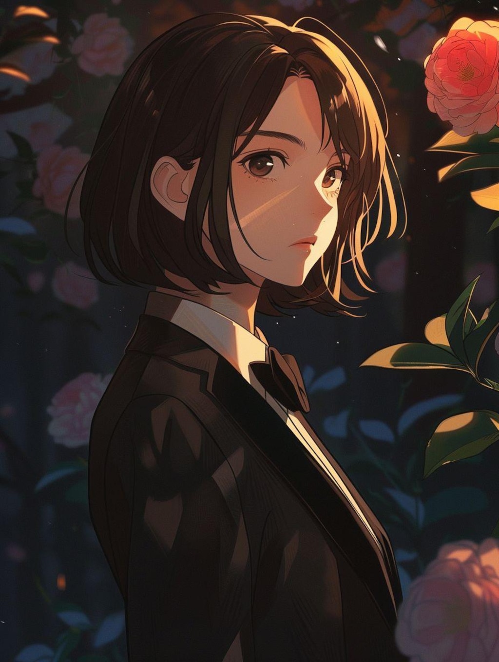 タキシードの麗人