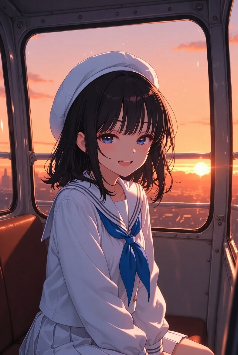 観覧車 | の人気AIイラスト・グラビア