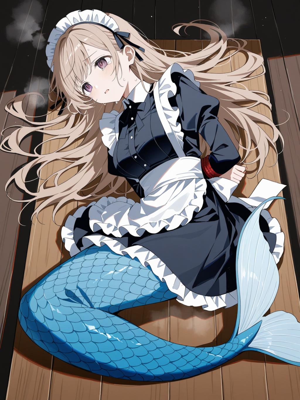 干される マァ、メイド