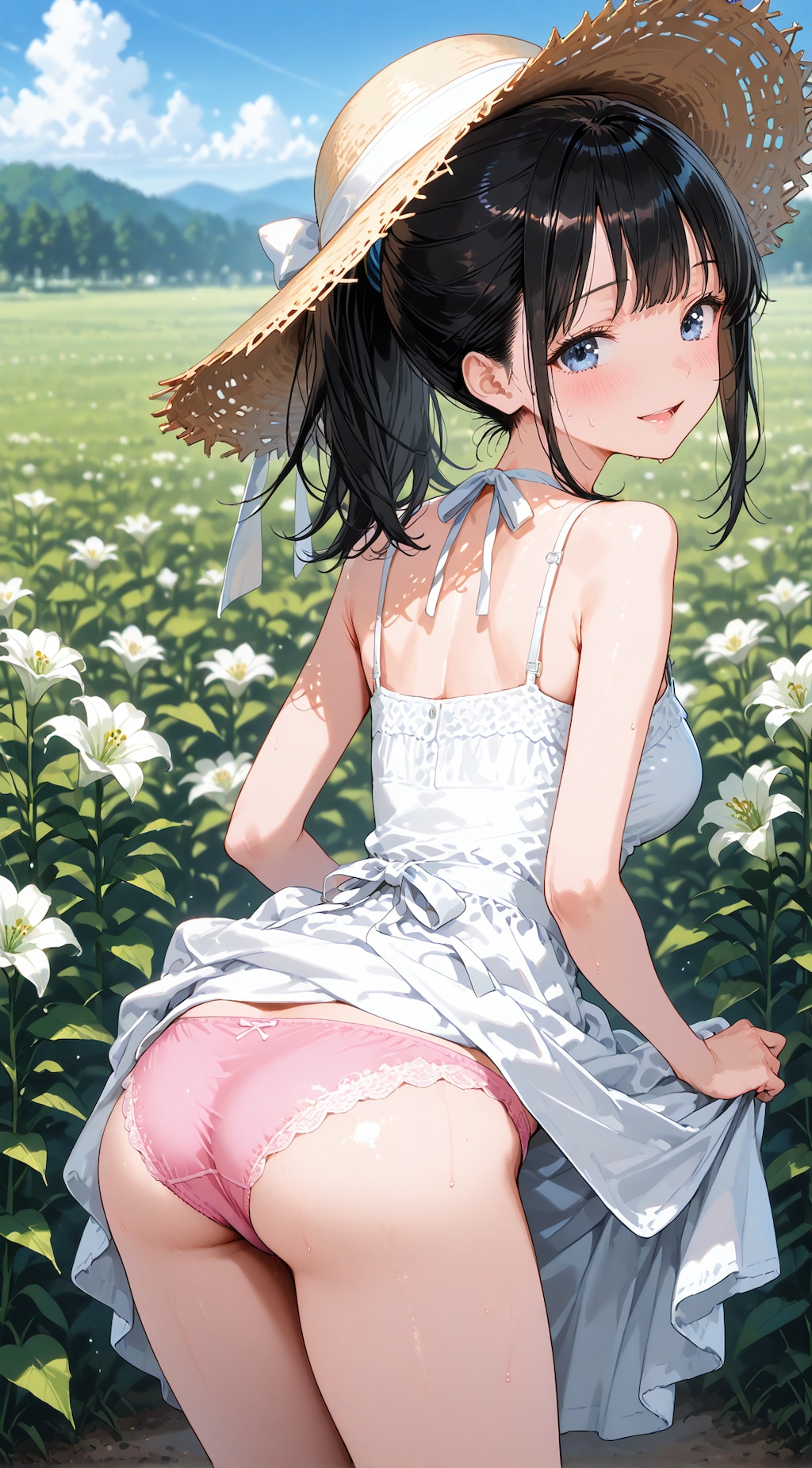 [12枚] パンツ見せつけ