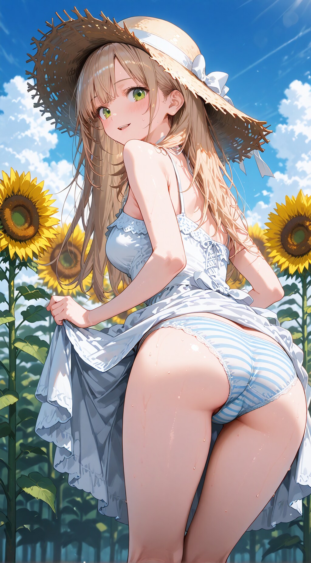 [12枚] パンツ見せつけ