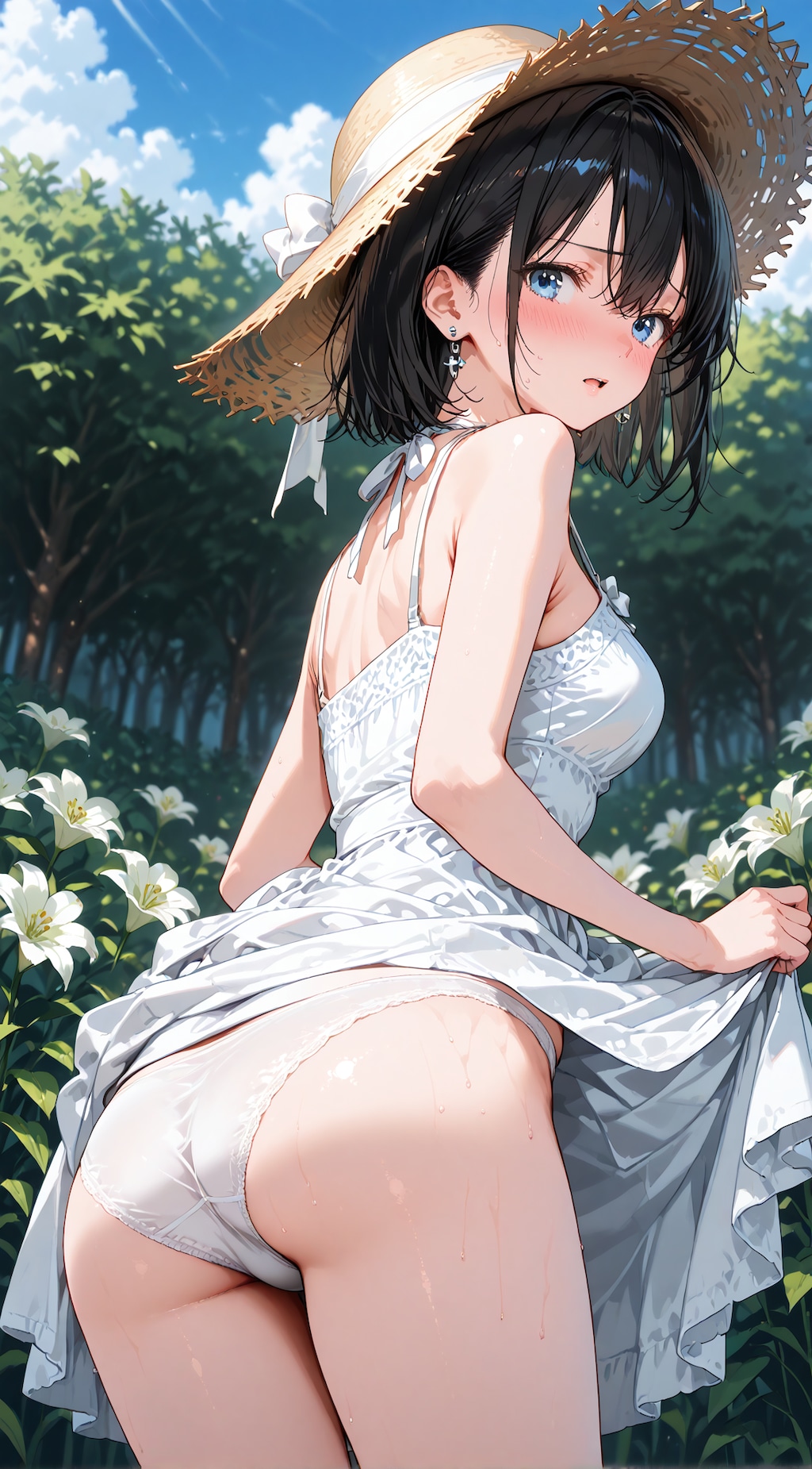 [12枚] パンツ見せつけ
