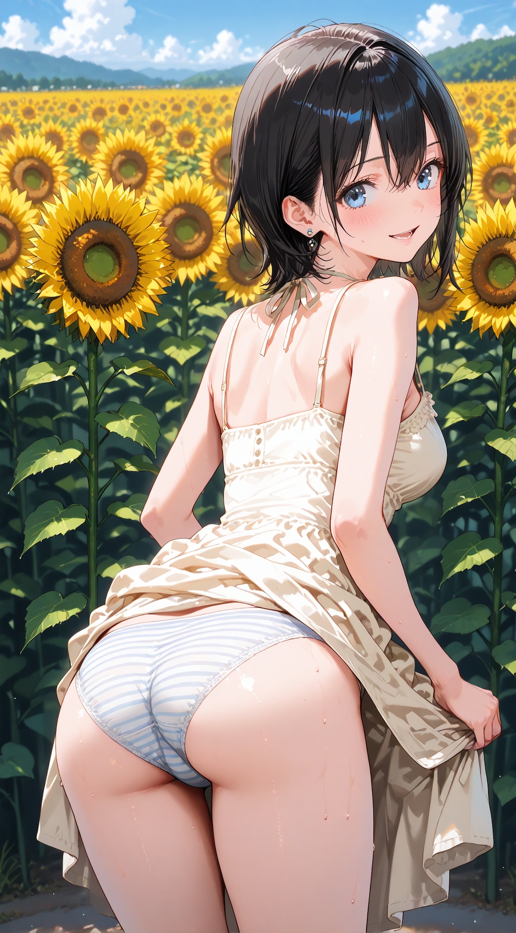 [12枚] パンツ見せつけ