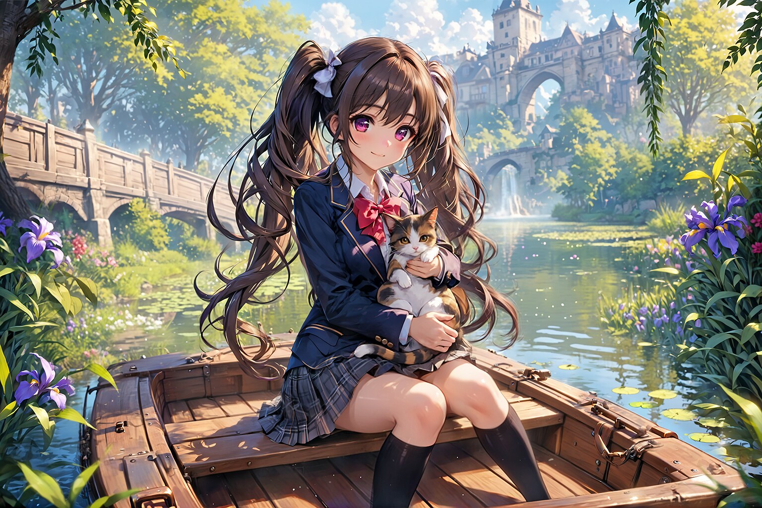 アイリスと小さな守護者 | の人気AIイラスト・グラビア