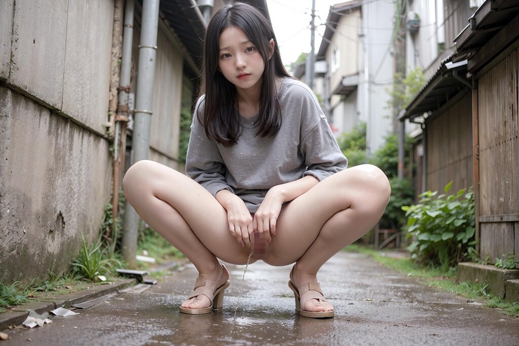 野外放尿