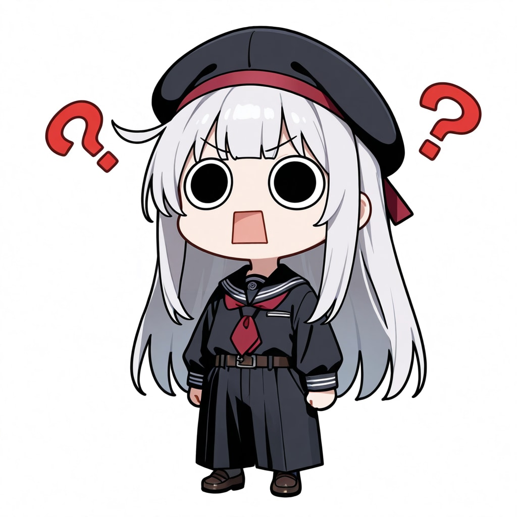 はてなマークえらいこっちゃ嬢