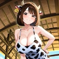 牛ガールアキちゃん 2枚目