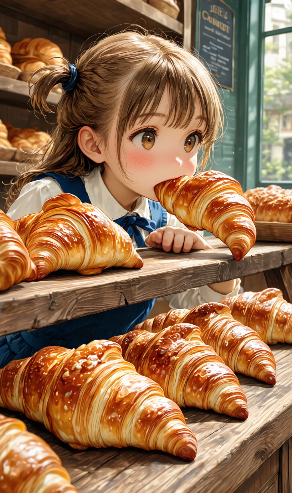 クロワッサン練習