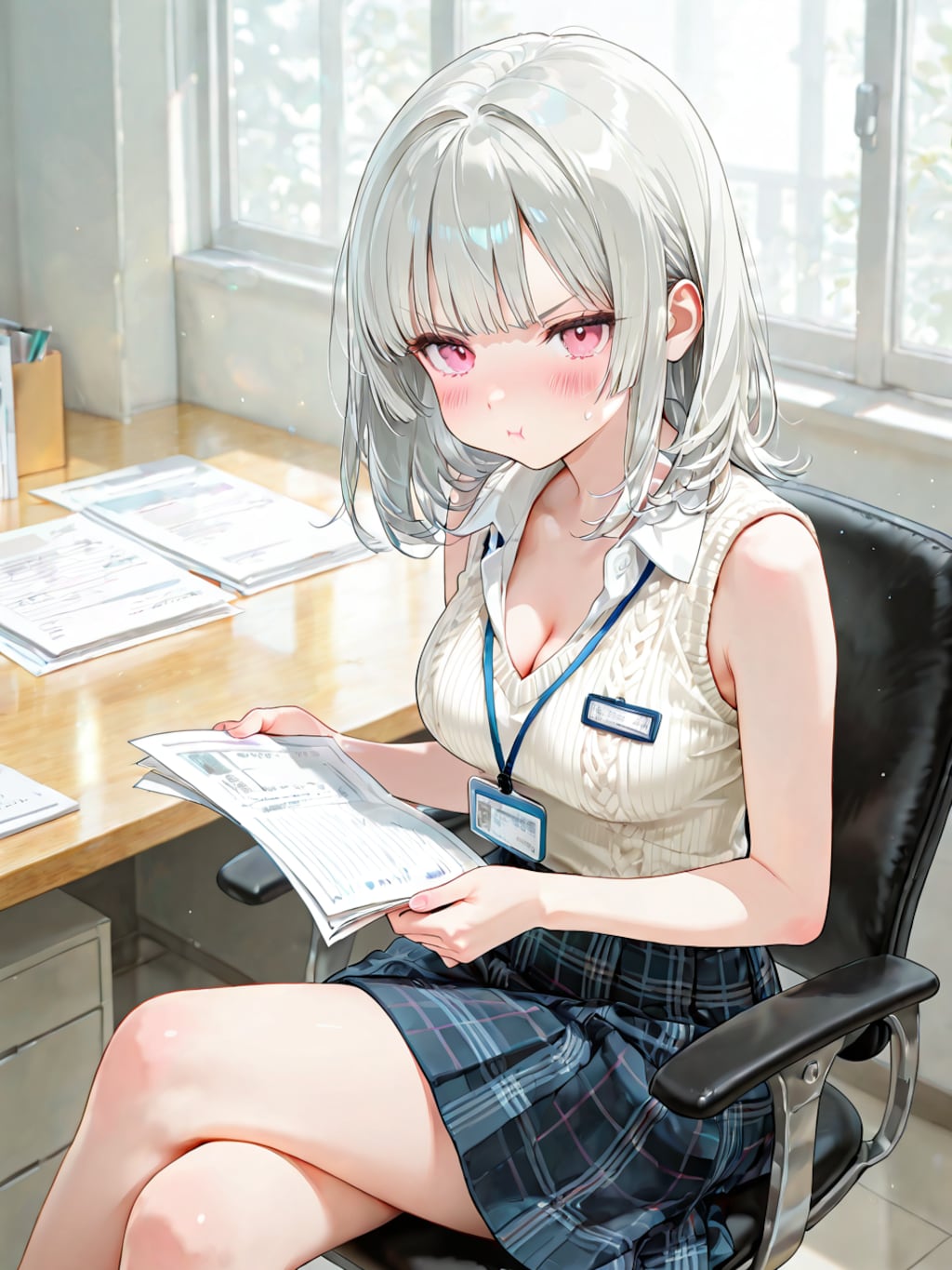 おはよう#87「ノースリーブセーターだけの上司」