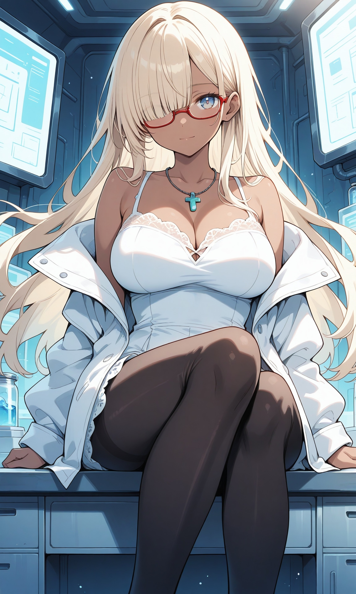 秘密組織の科学者 | の人気AIイラスト・グラビア