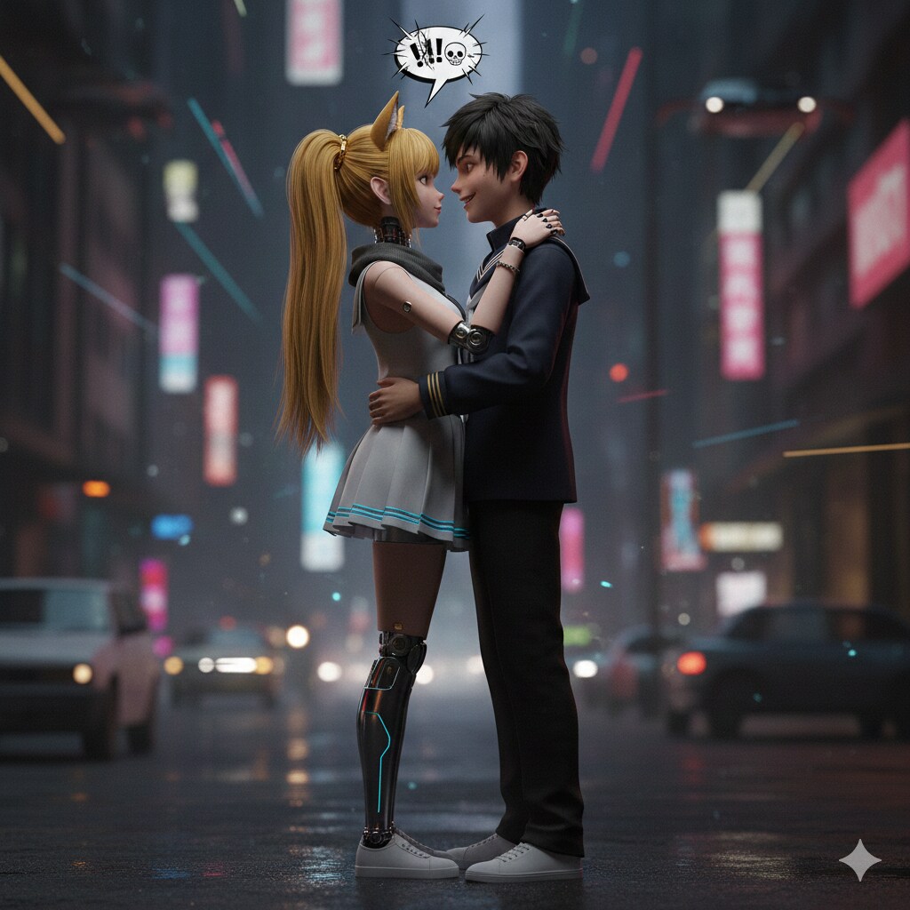 邪悪なお兄ちゃんとミラ型アンドロイド