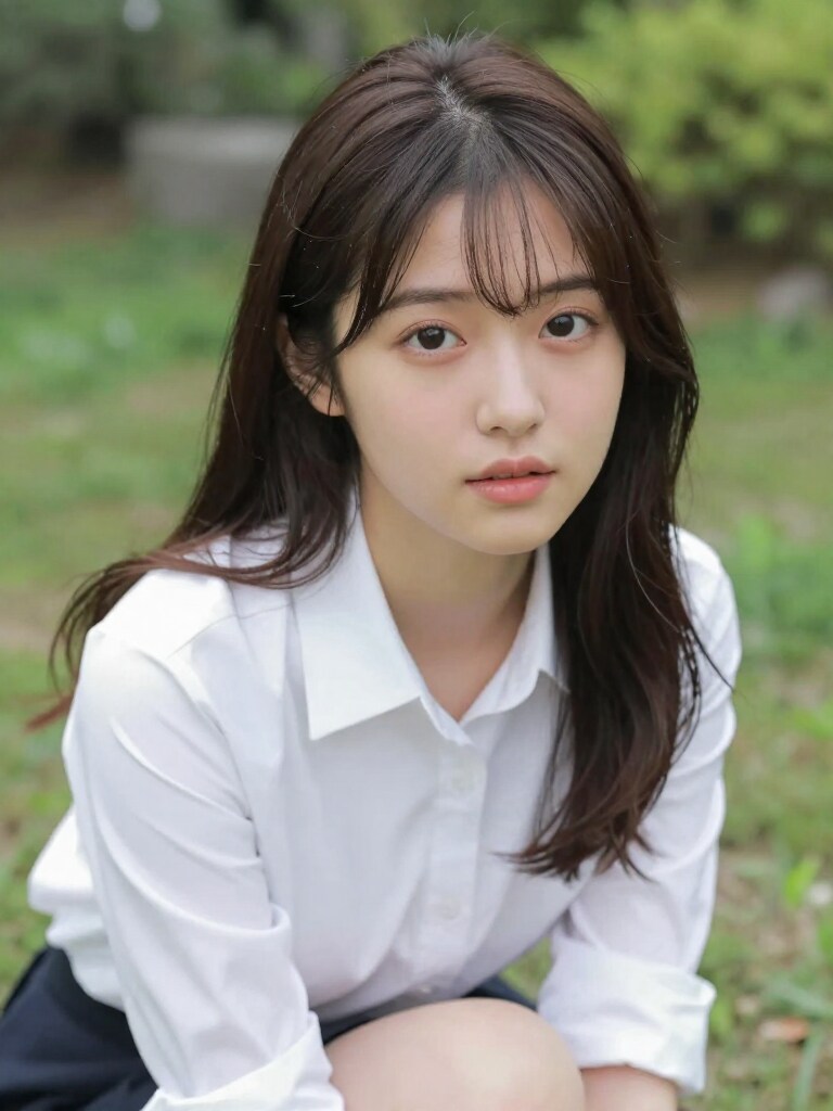 清楚な美少女