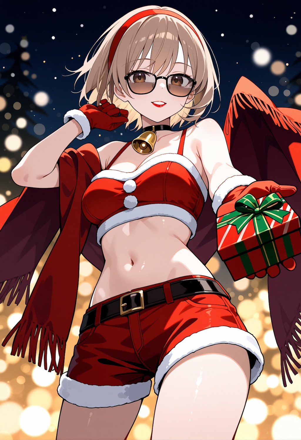 【今日の腹筋】智美サンタからプレゼント