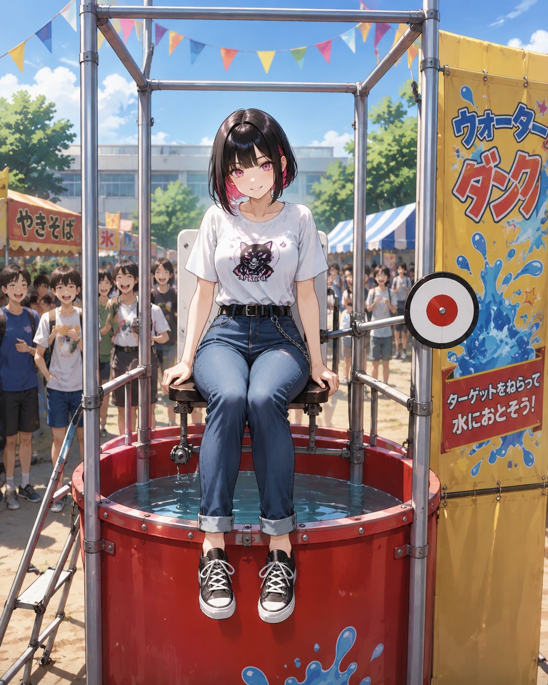 Dunk tank チャレンジ！