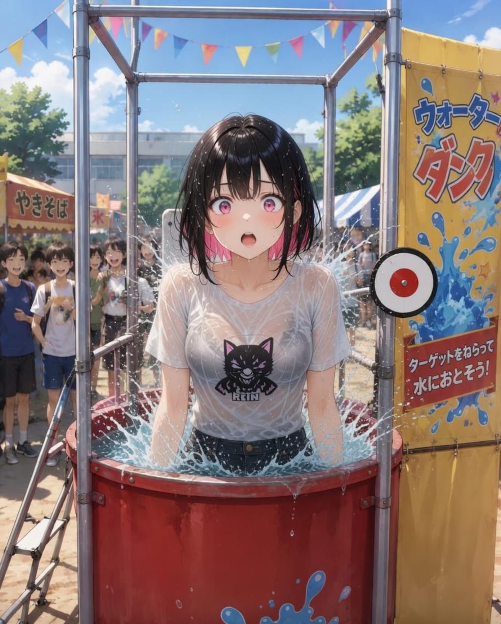 Dunk tank チャレンジ！