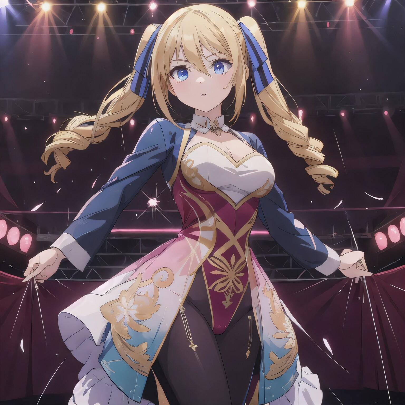 金髪ツインテの少女２ | の人気AIイラスト・グラビア