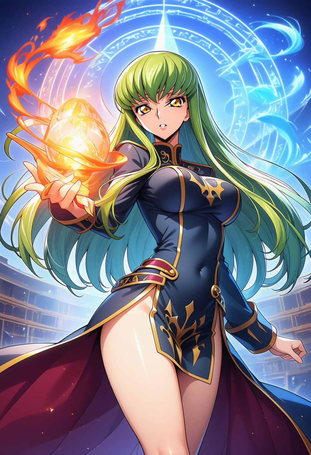 精霊召喚部隊の指導官