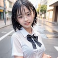 濡れ透けJK 5枚目