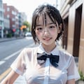 濡れ透けJK 6枚目