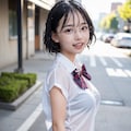 濡れ透けJK 8枚目