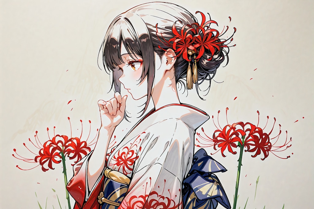 季節外れの曼珠沙華