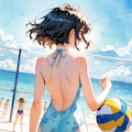 ビーチバレー 9枚目