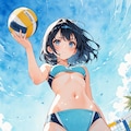 ビーチバレー 5枚目