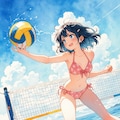 ビーチバレー 8枚目
