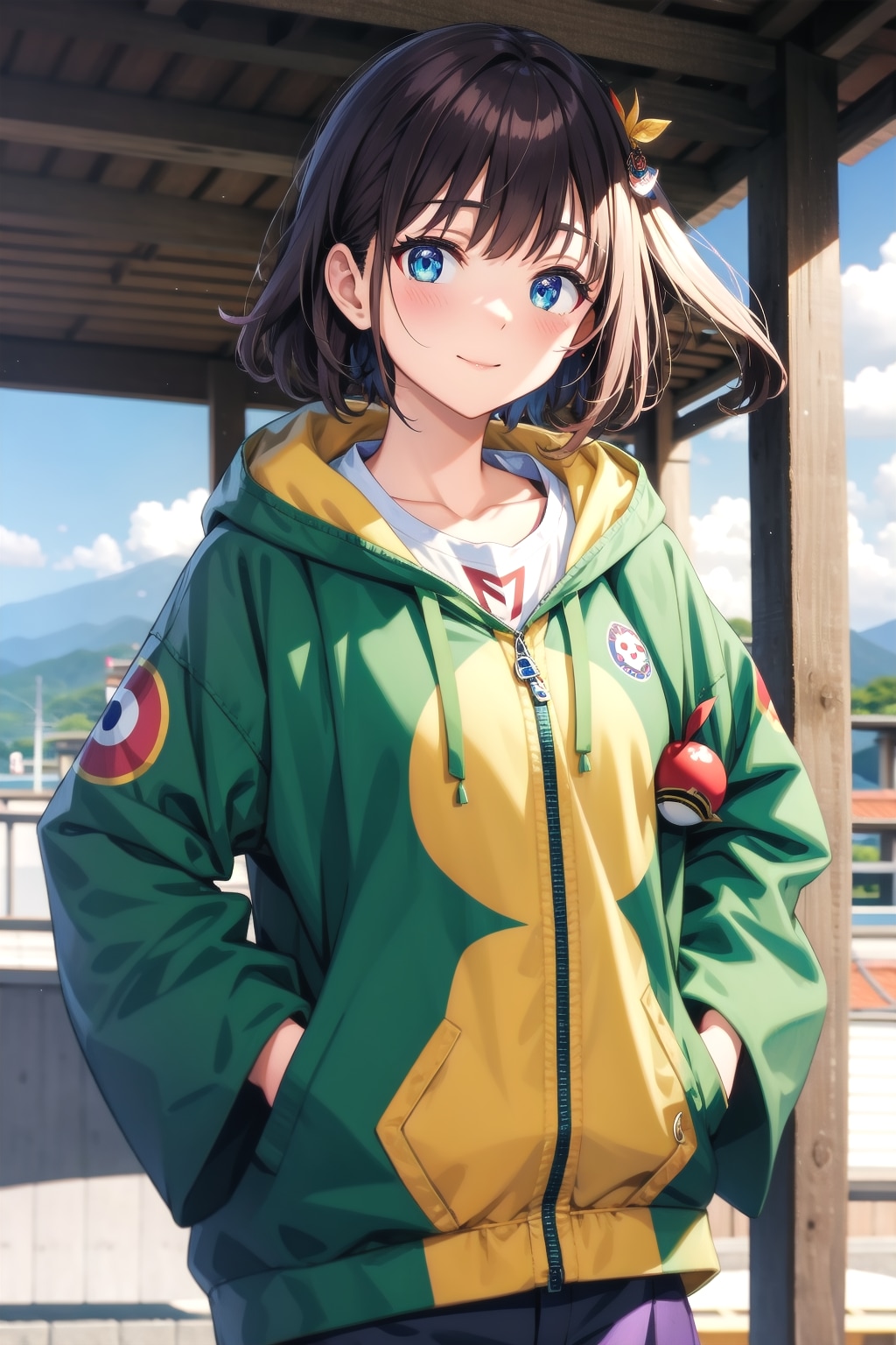 都道府県チャレンジ一語生成・鹿児島県お姉やん | の人気AIイラスト・グラビア