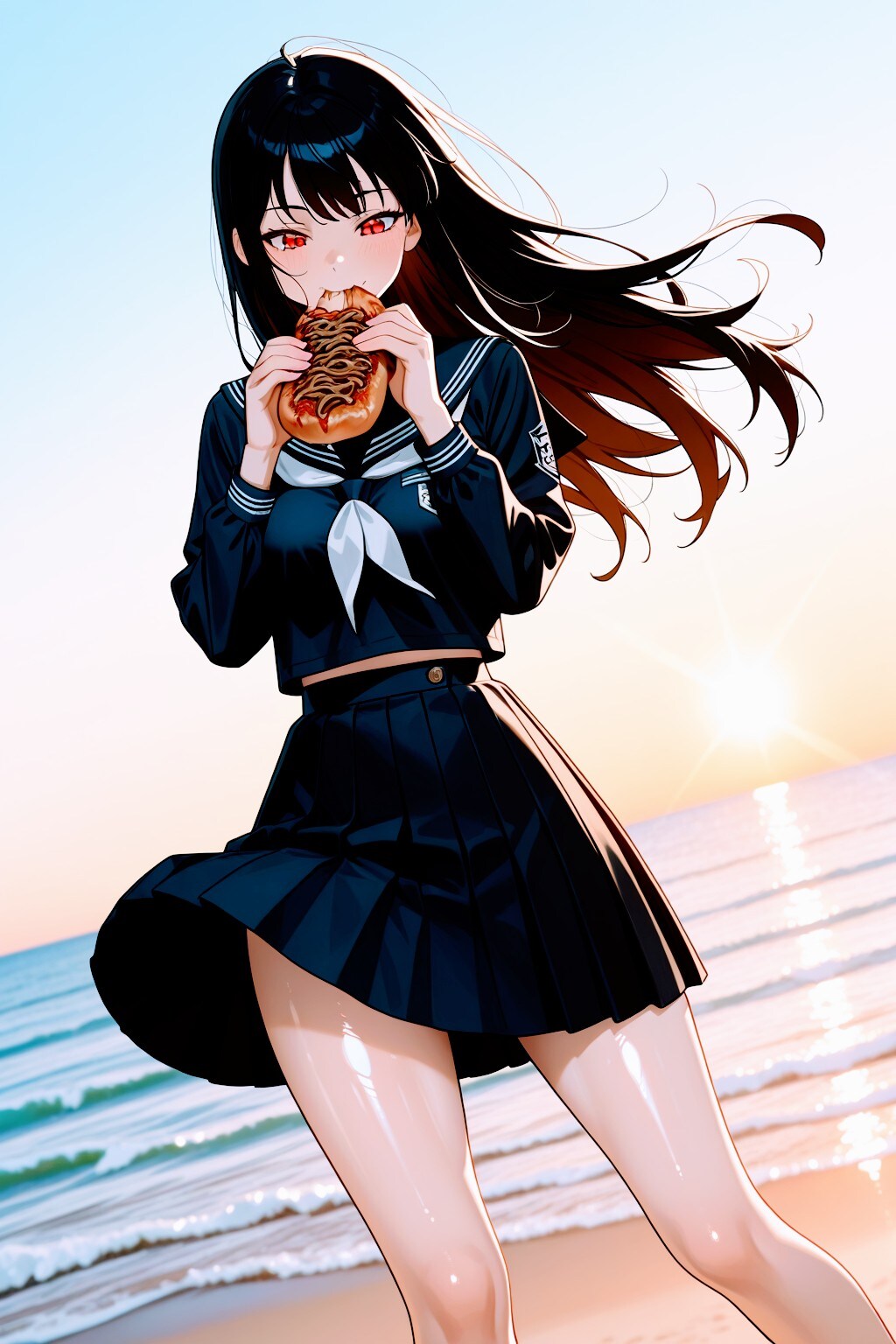 MOKA ワイルド食い惣菜パン | の人気AIイラスト・グラビア