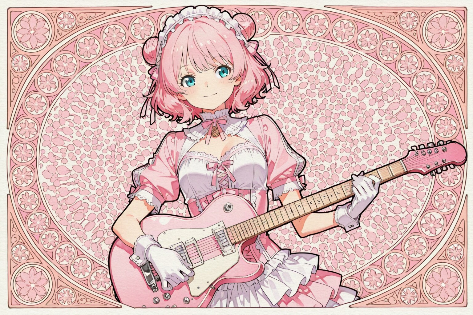 ギター少女 | の人気AIイラスト・グラビア