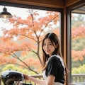 秋の紅葉カフェ 2 5枚目