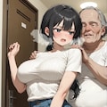 【告知】巨乳妻はキモい義父にセクハラされるの作品完成とか色々① 12枚目