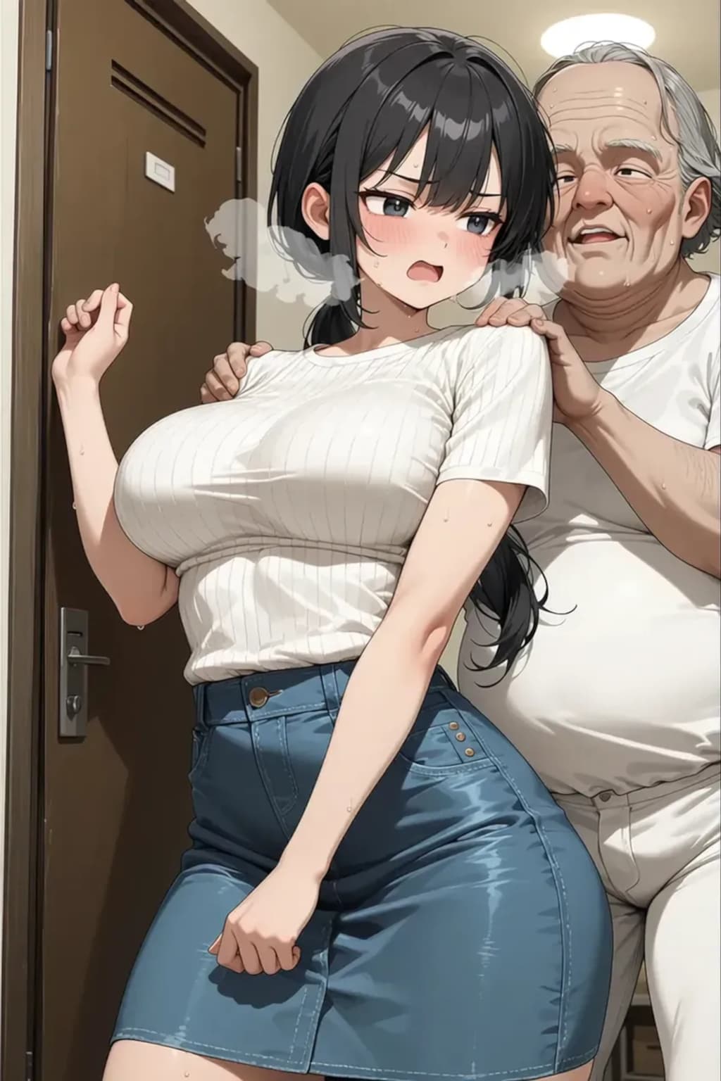 【告知】巨乳妻はキモい義父にセクハラされるの作品完成とか色々①