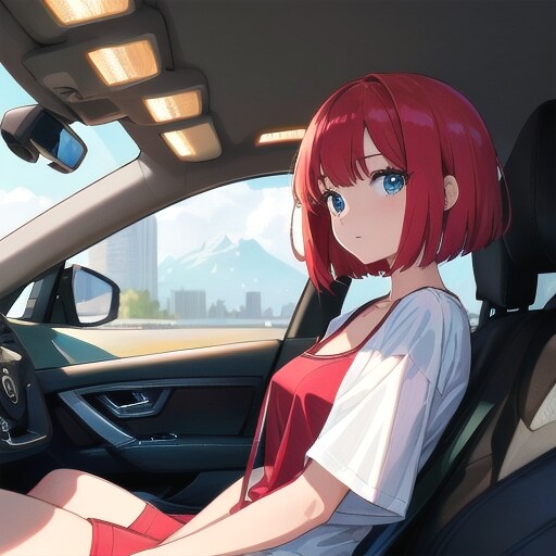 休みはドライブ行くよ | の人気AIイラスト・グラビア