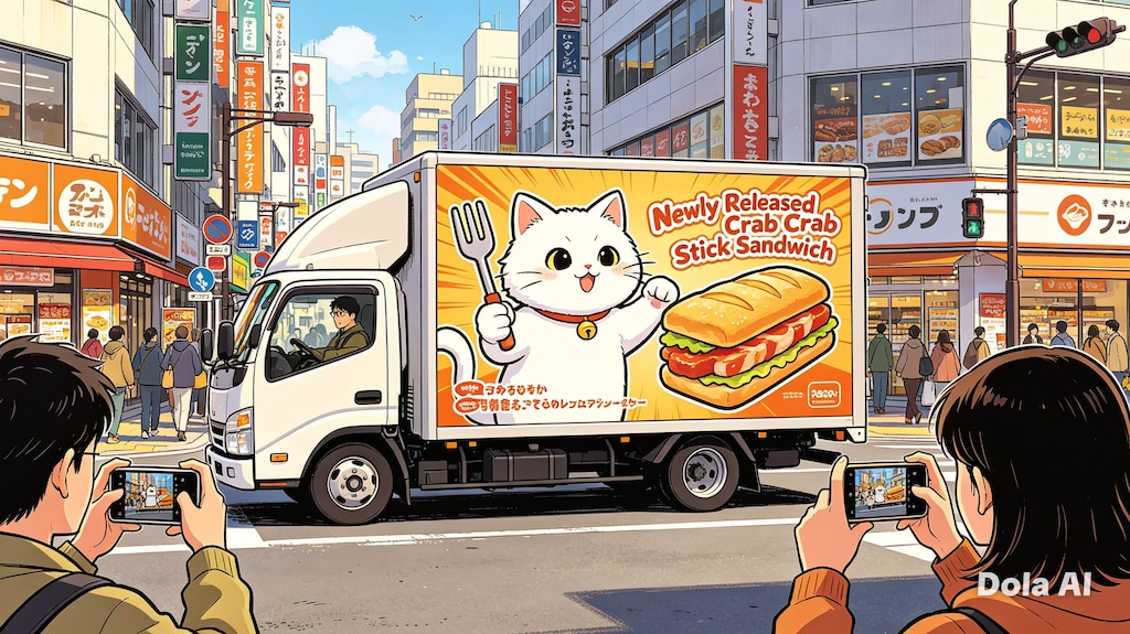新発売カニカマサンド