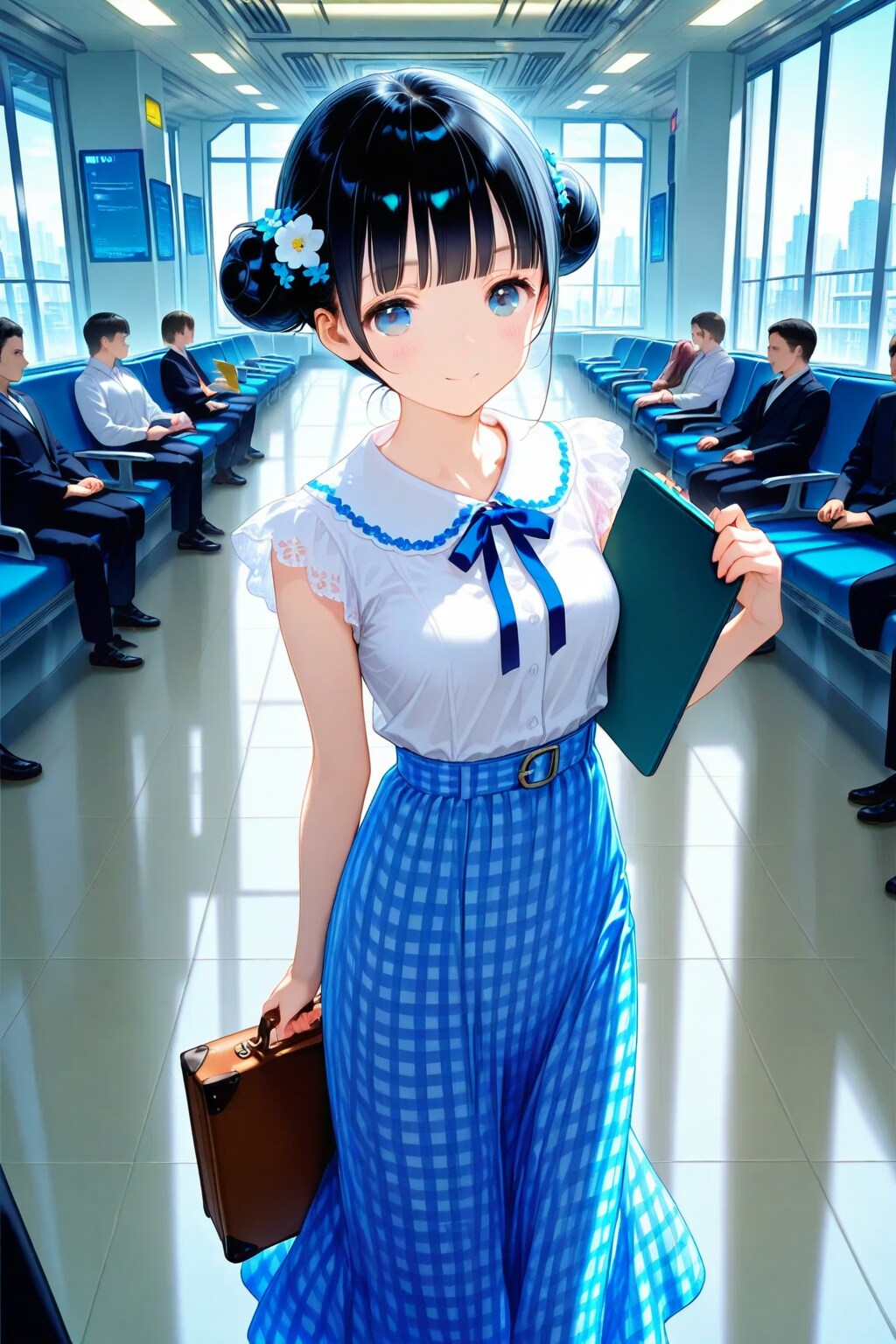 清楚コーデなおだんごちゃん🍡✨