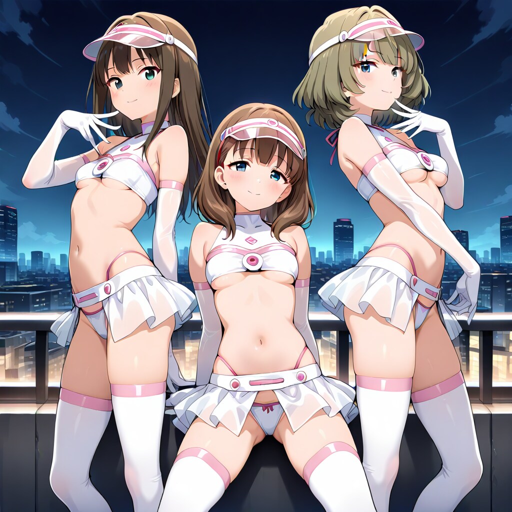 ヒロイン戦隊(撮影ですよ〜)